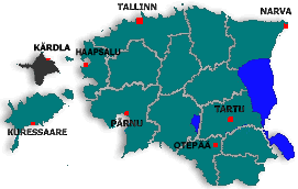Karte von Hiiumaa